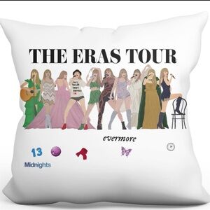 NWT The‎ Eras Tour Decorative Pillow